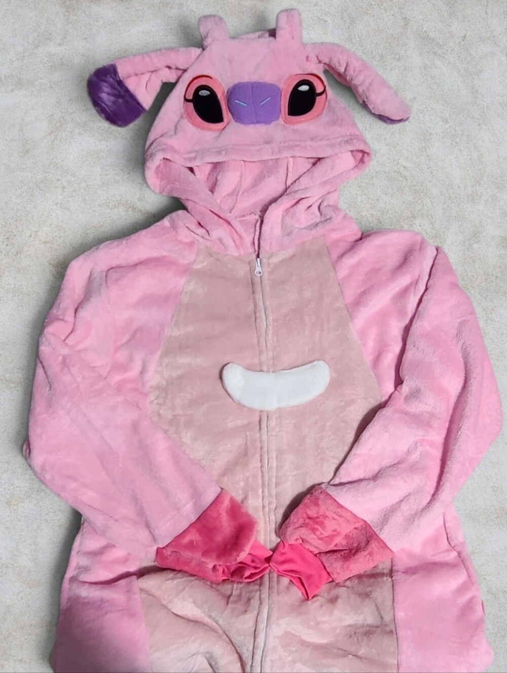 💣 NWOT Lilo & Stitch "Angel" Character Plush Onesie Costume - Adult XL